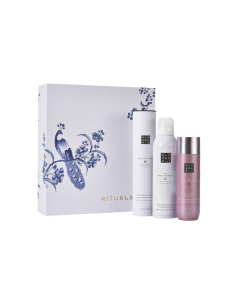 香漫居浴礼盒_樱花沐浴油200ml+沐浴露200ml+小号藤条香薰70ml