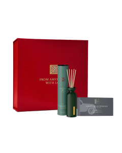 「香」遇礼盒_静小号藤条香薰70ml+琥珀麝香车载香氛6g