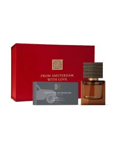 双香漫行礼盒_琥珀麝香车载香氛6g+真雅士香水15ml